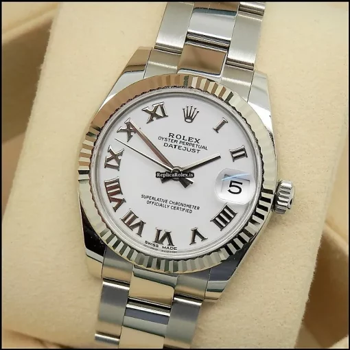 Inexpensive Copy Rolex Lady-datejust 178274 Caliber 2235 Automatic Movement 31mm Steel Case Womens Watch - Image 5