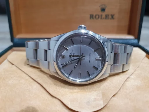 Well Made Fakes Rolex Air King Precision 5500 Caliber 1520 Automatic Movement 34mm Steel Case Mens/unisex Watch - Image 3