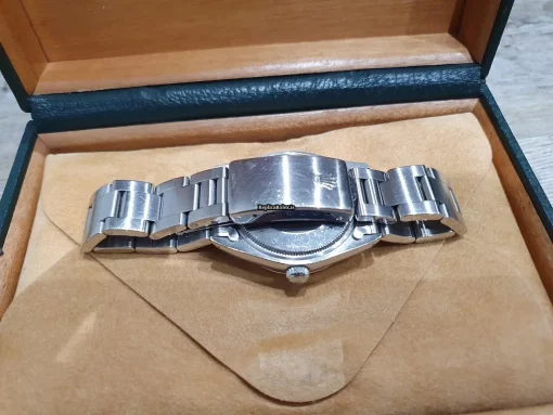Well Made Fakes Rolex Air King Precision 5500 Caliber 1520 Automatic Movement 34mm Steel Case Mens/unisex Watch - Image 9