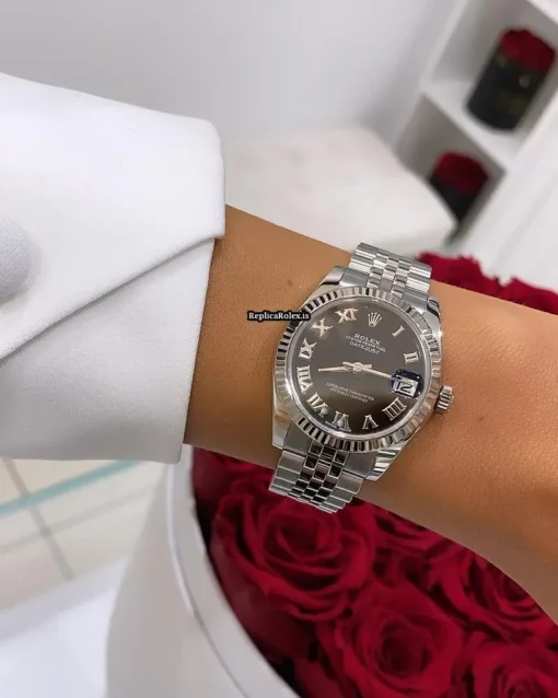 Lovely Replica Rolex Lady-datejust 178274 Caliber 2235 Automatic Movement 31mm Steel Case Womens Watch