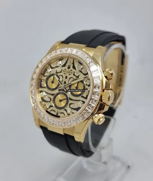 Suitable Replica Rolex Daytona 116588tbr Automatic Movement 40mm Yellow Gold Case Mens/unisex Watch