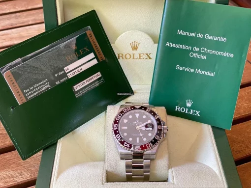 Design Imitation Rolex Gmt-master II 116710ln Caliber 3186 Automatic Movement 40mm Steel Case Mens/unisex Watch - Image 2