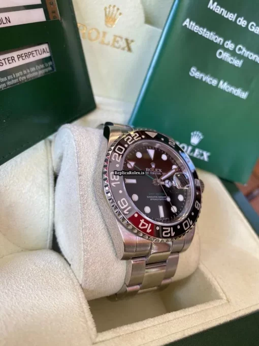 Design Imitation Rolex Gmt-master II 116710ln Caliber 3186 Automatic Movement 40mm Steel Case Mens/unisex Watch - Image 4