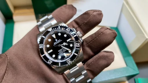 Awesome Replica Rolex Submariner 114060 Caliber 3130 Automatic Movement 40mm Steel Case Mens/unisex Watch - Image 11