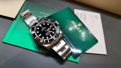 Awesome Replica Rolex Submariner 114060 Caliber 3130 Automatic Movement 40mm Steel Case Mens/unisex Watch - Image 12