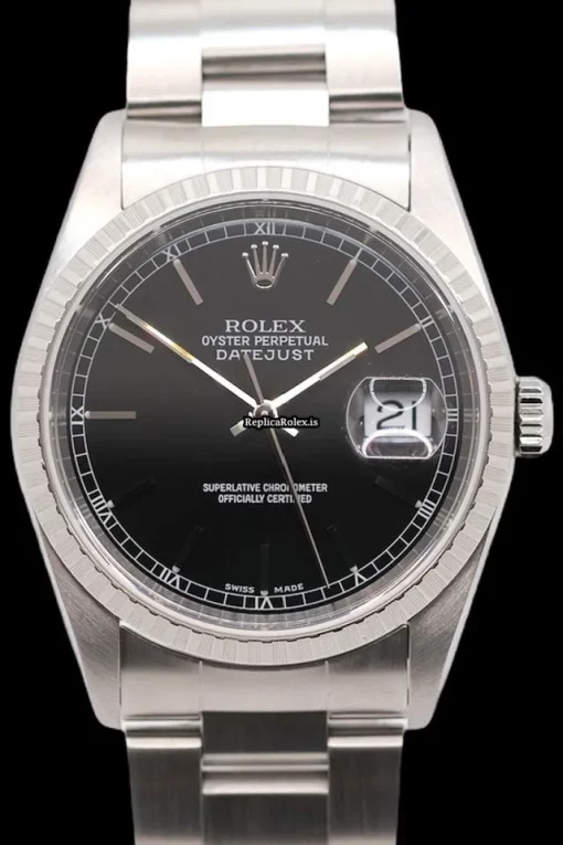 Attractive Fake Rolex Datejust 16220 Caliber 3135 Automatic Movement 36mm Steel Case Mens/unisex Watch - Image 3