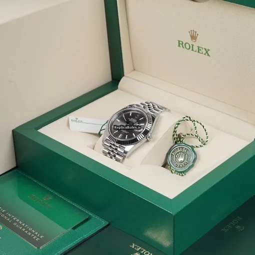 Discount Fake Rolex Datejust 126334 Automatic Movement 41mm Steel Case Mens/unisex Watch - Image 14