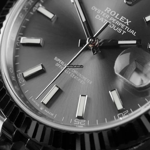 Discount Fake Rolex Datejust 126334 Automatic Movement 41mm Steel Case Mens/unisex Watch - Image 7