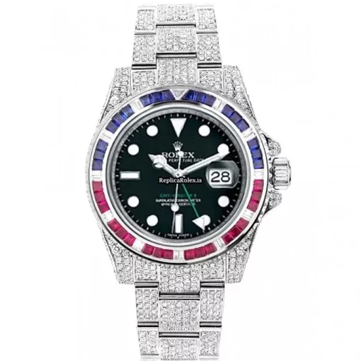 Luxury Clone Rolex Gmt-master II 116710 Caliber 3186 Automatic Movement 40mm Steel Case Mens/unisex Watch - Image 2