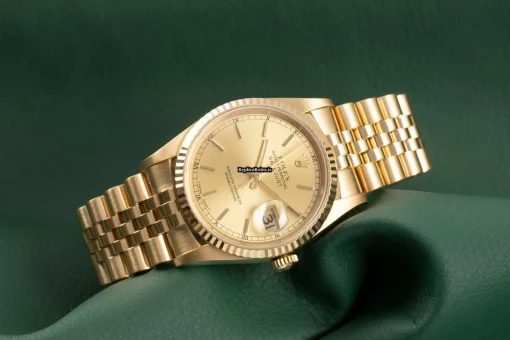 Lovely Replica Rolex Datejust 16238 Caliber 3135 Automatic Movement 36mm Yellow Gold Case Mens/unisex Watch - Image 3