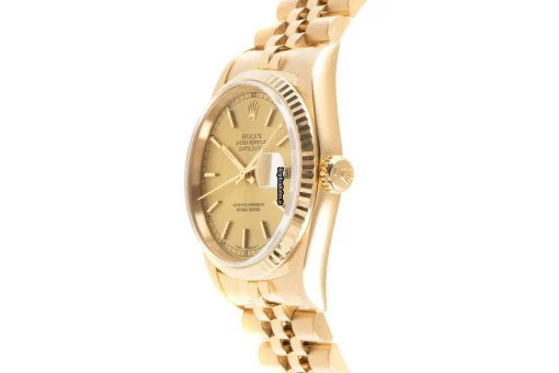 Lovely Replica Rolex Datejust 16238 Caliber 3135 Automatic Movement 36mm Yellow Gold Case Mens/unisex Watch - Image 5