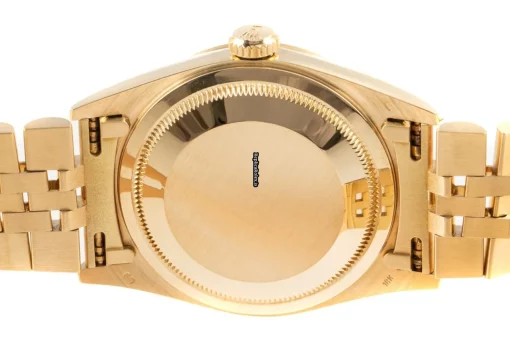 Lovely Replica Rolex Datejust 16238 Caliber 3135 Automatic Movement 36mm Yellow Gold Case Mens/unisex Watch - Image 8