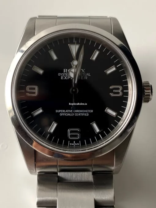 Lovely Replica Rolex Explorer 14270 Caliber 3000 Automatic Movement 36x43mm Steel Case Mens/unisex Watch - Image 5
