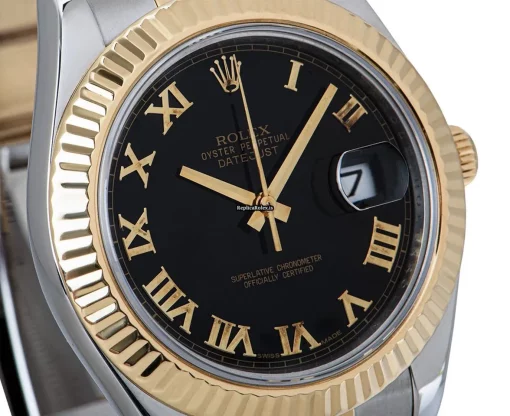 Epic Fake Rolex Datejust II 116333 Automatic Movement 41mm Gold/steel Case Mens/unisex Watch - Image 4