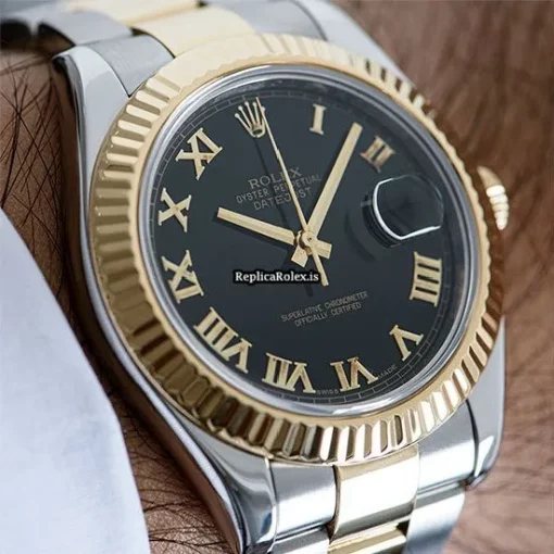 Epic Fake Rolex Datejust II 116333 Automatic Movement 41mm Gold/steel Case Mens/unisex Watch - Image 8