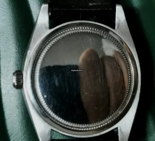 Stylish Fake Rolex Oyster Precision 6694 Caliber 1225 Manual Winding Movement 34x40mm Steel Case Mens/unisex Watch - Image 7
