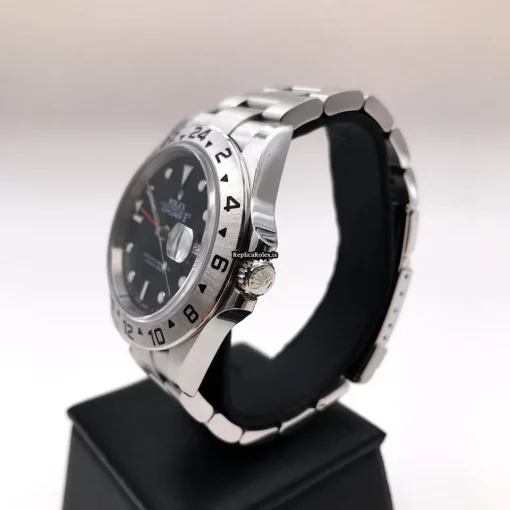 Quality Fake Rolex Explorer II 16570 Caliber 3185 Automatic Movement 40mm Steel Case Mens/unisex Watch - Image 2