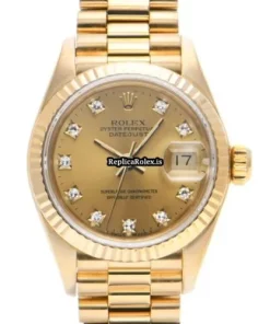 Incredible Replica Rolex Lady-datejust 69178g Automatic Movement 26mm Yellow Gold Case Womens Watch