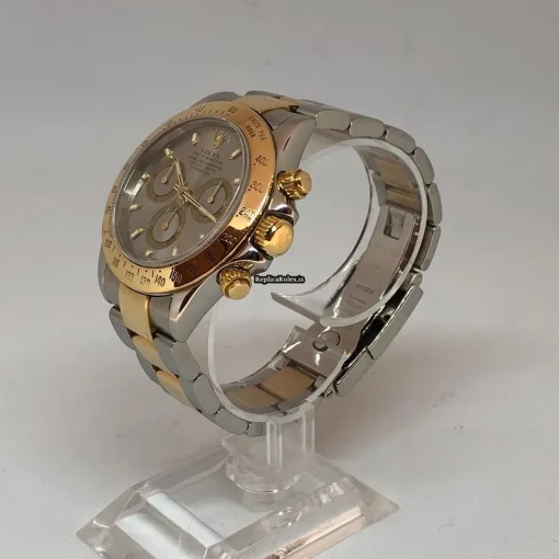 Fabulous Replica Rolex Daytona 116523 Caliber 4130 Automatic Movement 40mm Gold/steel Case Mens/unisex Watch - Image 3