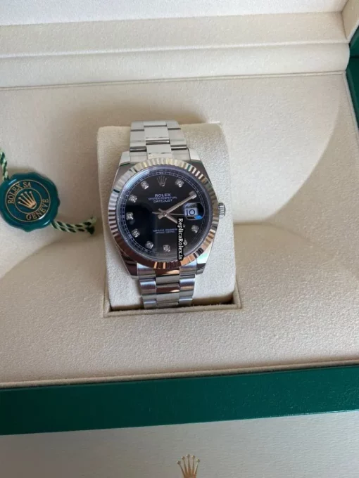 Aaa Fake Rolex Datejust II 116334 Caliber 3136 Automatic Movement 41mm Steel Case Mens/unisex Watch - Image 4