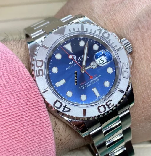 Marvellous Replica Rolex Yacht-master 40 116622 Caliber 3135 Automatic Movement 40mm Steel Case Mens/unisex Watch - Image 11