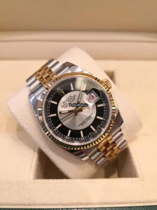 Appealing Replica Rolex Datejust 116233 Caliber 3135 Automatic Movement 36mm Gold/steel Case Mens/unisex Watch