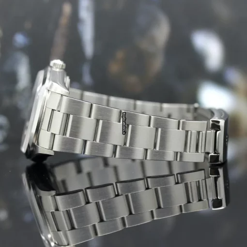 Trustworthy Fake Rolex Air King Precision 14000m Caliber 3000 Automatic Movement 34mm Steel Case Mens/unisex Watch - Image 9