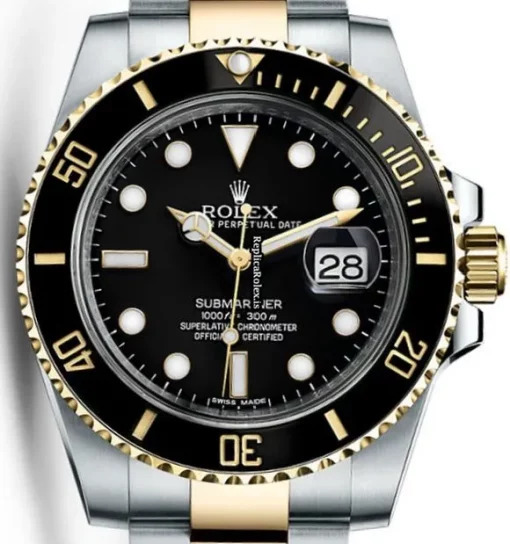 Top Replica Rolex Submariner Date 116613ln Automatic Movement Gold/steel Case Mens/unisex Watch