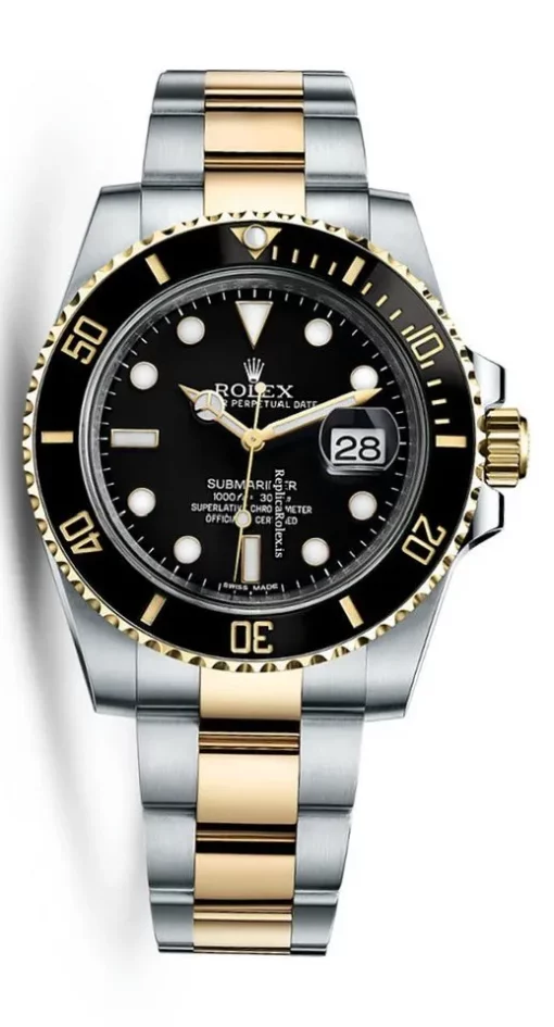 Top Replica Rolex Submariner Date 116613ln Automatic Movement Gold/steel Case Mens/unisex Watch - Image 2