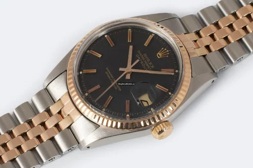 Neat Fakes Rolex Datejust 1601 Caliber 1570 Automatic Movement 36mm Gold/steel Case Mens/unisex Watch - Image 2