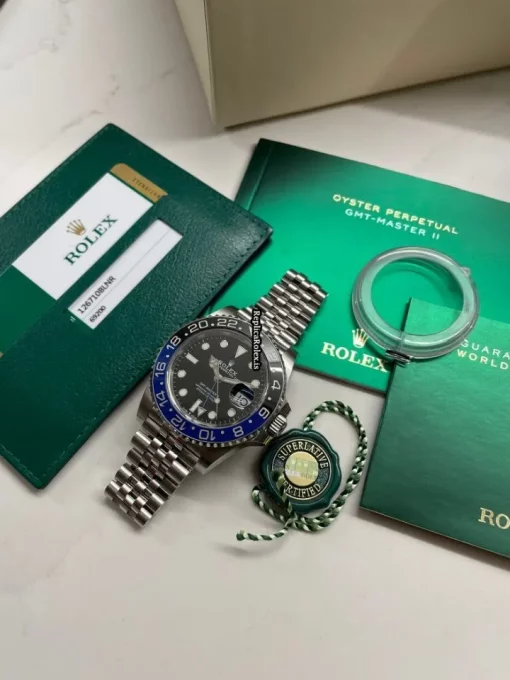 Cool Imitation Rolex Gmt-master II 126710blnr Caliber 3285 Automatic Movement 40mm Steel Case Mens/unisex Watch