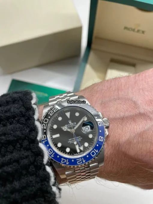 Cool Imitation Rolex Gmt-master II 126710blnr Caliber 3285 Automatic Movement 40mm Steel Case Mens/unisex Watch - Image 10
