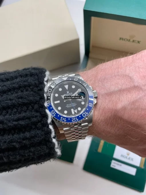 Cool Imitation Rolex Gmt-master II 126710blnr Caliber 3285 Automatic Movement 40mm Steel Case Mens/unisex Watch - Image 15