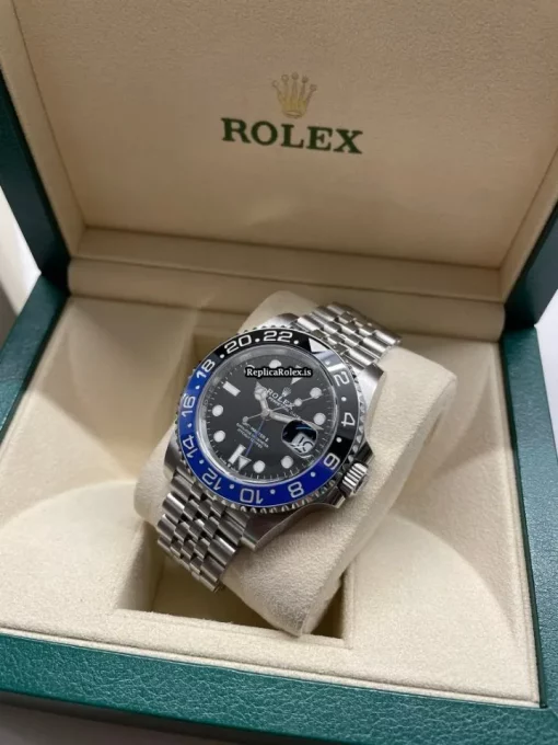 Cool Imitation Rolex Gmt-master II 126710blnr Caliber 3285 Automatic Movement 40mm Steel Case Mens/unisex Watch - Image 5