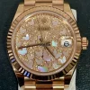 Neat Replicas Rolex Datejust 278275 Automatic Movement 31mm Rose Gold Case Womens Watch