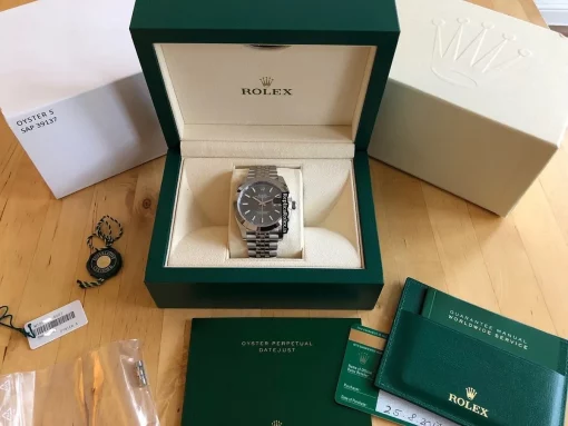 Beautiful Replica Rolex Datejust 126300 Caliber 3235 Automatic Movement 41x48mm Steel Case Mens/unisex Watch - Image 2