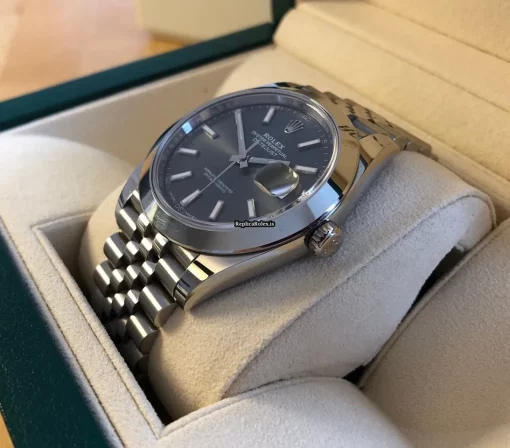Beautiful Replica Rolex Datejust 126300 Caliber 3235 Automatic Movement 41x48mm Steel Case Mens/unisex Watch - Image 3