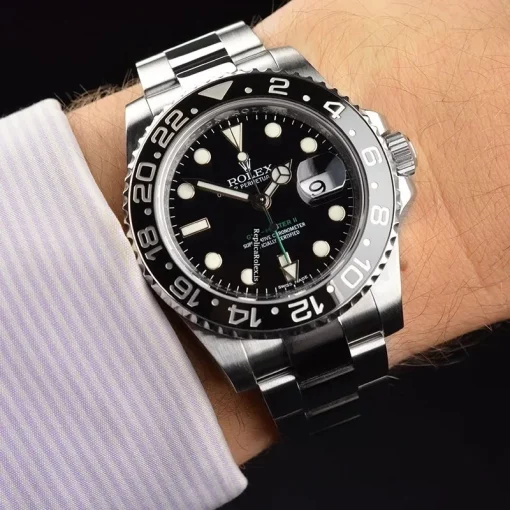 Terrific Imitation Rolex Gmt-master II 116710ln 40mm Steel Case Mens/unisex Watch - Image 13