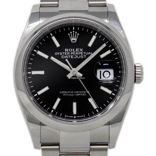 Perfect Replica Rolex Datejust 126200 Caliber 3235 Automatic Movement 36mm Steel Case Mens/unisex Watch