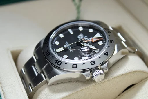 Amazing Replica Rolex Explorer II 216570 Caliber 3187 Automatic Movement 42mm Steel Case Mens/unisex Watch - Image 2
