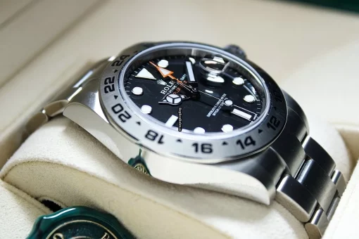 Amazing Replica Rolex Explorer II 216570 Caliber 3187 Automatic Movement 42mm Steel Case Mens/unisex Watch - Image 3