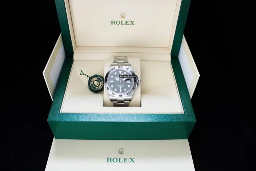 Amazing Replica Rolex Explorer II 216570 Caliber 3187 Automatic Movement 42mm Steel Case Mens/unisex Watch - Image 8