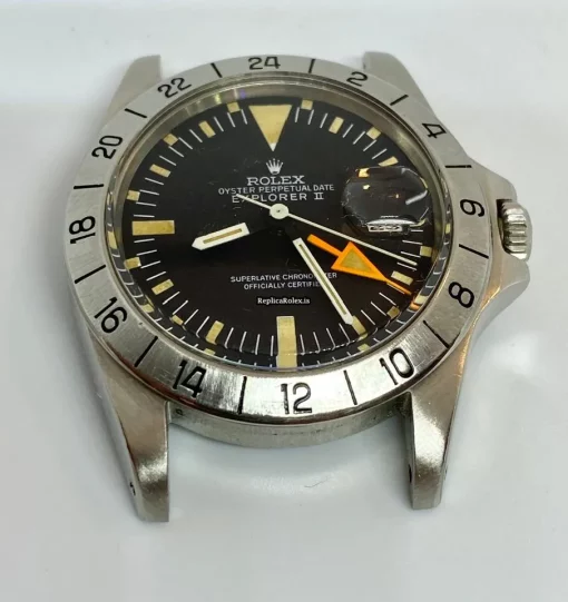 Excellent Replica Rolex Explorer II 1655 Caliber 1570 Automatic Movement 40x47mm Steel Case Mens/unisex Watch - Image 4
