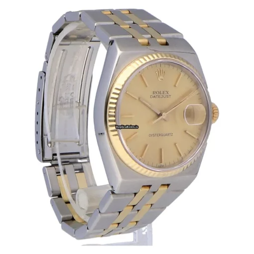 Recommend Replica Rolex Datejust Oysterquartz 17013 Quartz Movement 36mm Gold/steel Case Mens/unisex Watch - Image 8