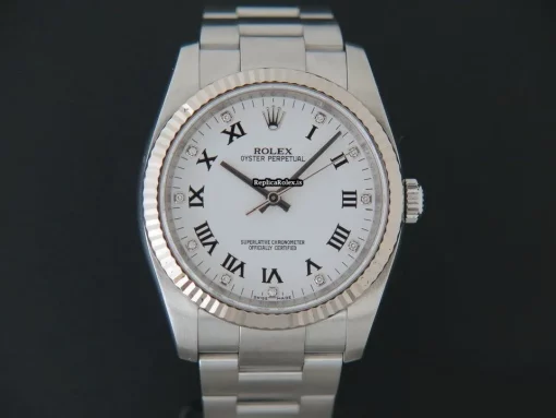 Fantastic Replica Rolex Oyster Perpetual 116034 Automatic Movement 36mm Steel Case Mens/unisex Watch - Image 3