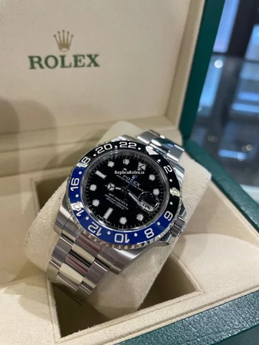 Incredible Replicas Rolex Gmt-master II 116710blnr Caliber 3186 Automatic Movement 40mm Steel Case Mens/unisex Watch