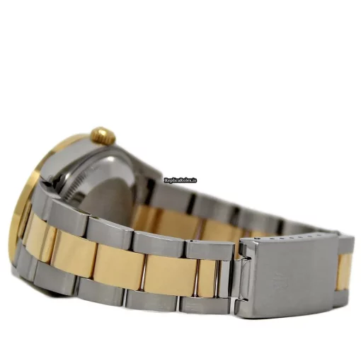 Pleasing Fake Rolex Oyster Perpetual Date 15233 Automatic Movement 34mm Steel Case Womens Watch - Image 4