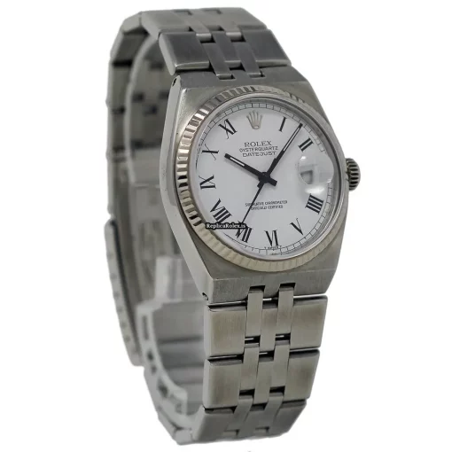 Fabulous Replica Rolex Datejust Oysterquartz 17014 Quartz Movement 36mm Steel Case Mens/unisex Watch - Image 5
