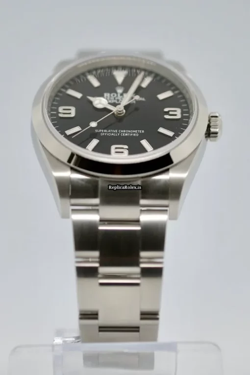 Reliable Replica Rolex Explorer 124270 Automatic Movement 36mm Steel Case Mens/unisex Watch - Image 3