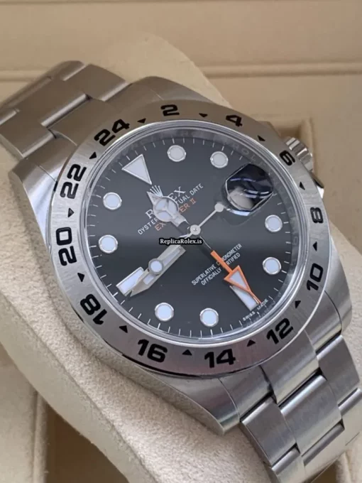 Fabulous Replica Rolex Explorer II 216570 Caliber 3187 Automatic Movement 42mm Steel Case Mens/unisex Watch